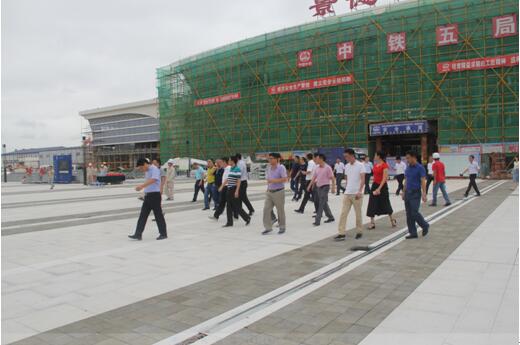 喜迎十九大，身邊看變化——我市干部賢內(nèi)助、鄉(xiāng)鎮(zhèn)街道負(fù)責(zé)人參觀高鐵商務(wù)區(qū)